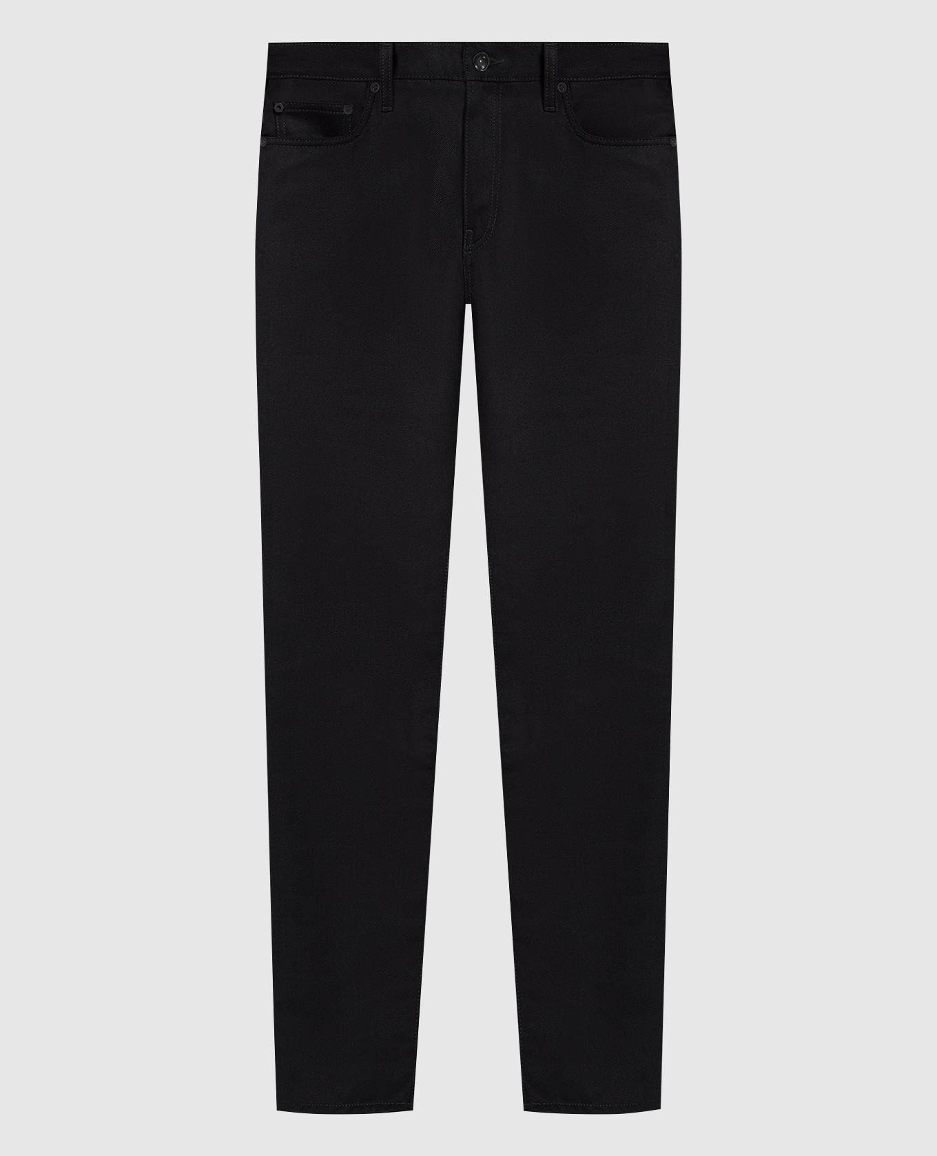 Черные джинсы с контрастным принтом логотипа Arrow
