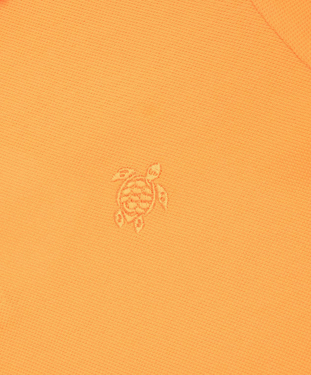 Vilebrequin Pantin orange polo shirt for children PNTU3N00 image 3