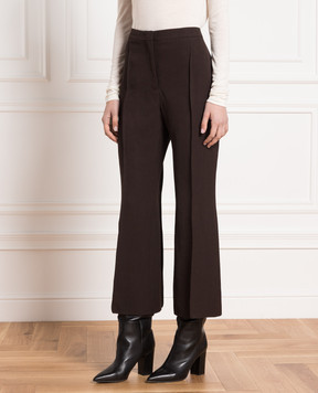 Jil Sander Коричневые брюки J02KA0014J65005
