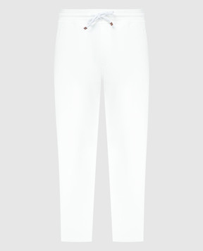 Brunello Cucinelli Белые спортивные штаны M0T353243G