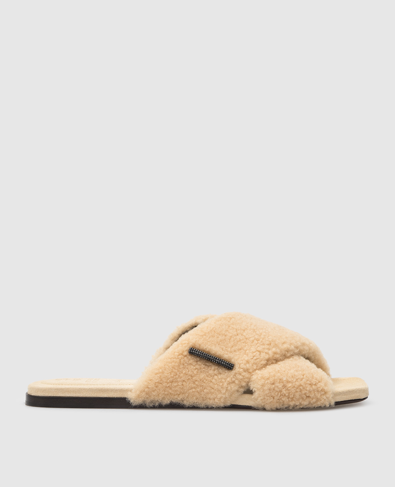 The row fur slippers new arrivals