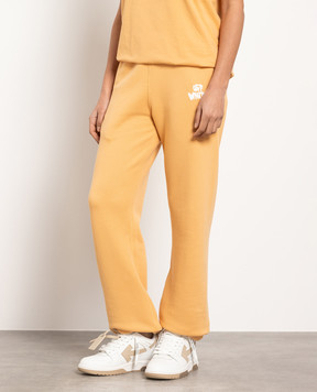 Off-White Помаранчеві джогери з логотипом OWCH006S23JER003