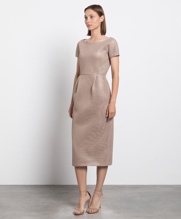 Max Mara Beige dress case with perforation BARBIAN image 3