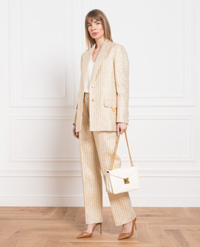 Valentino Золотистий жакет V Gold з люрексом 2B3CE4G77LS