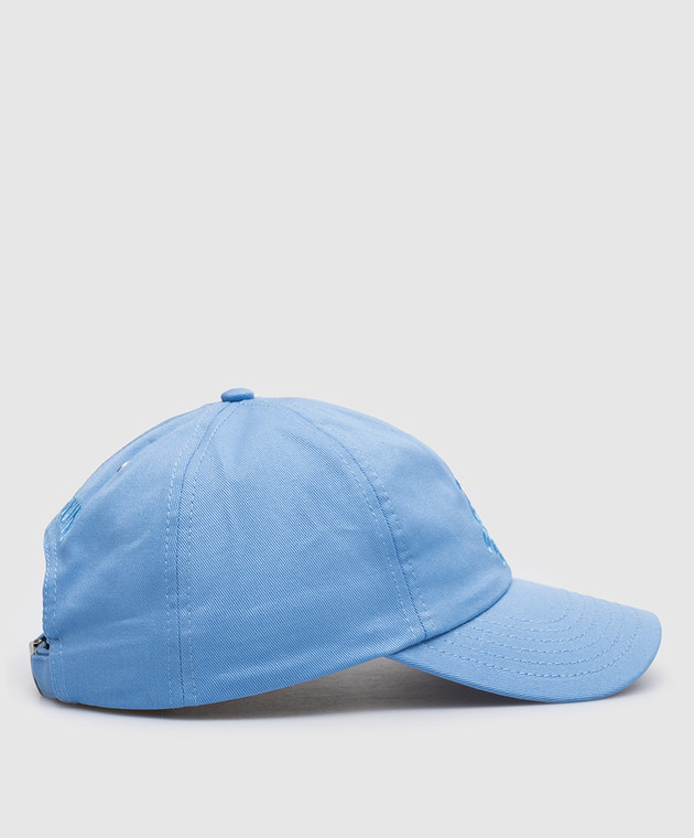Vilebrequin Blue cap with embroidery CSNU2401m image 3