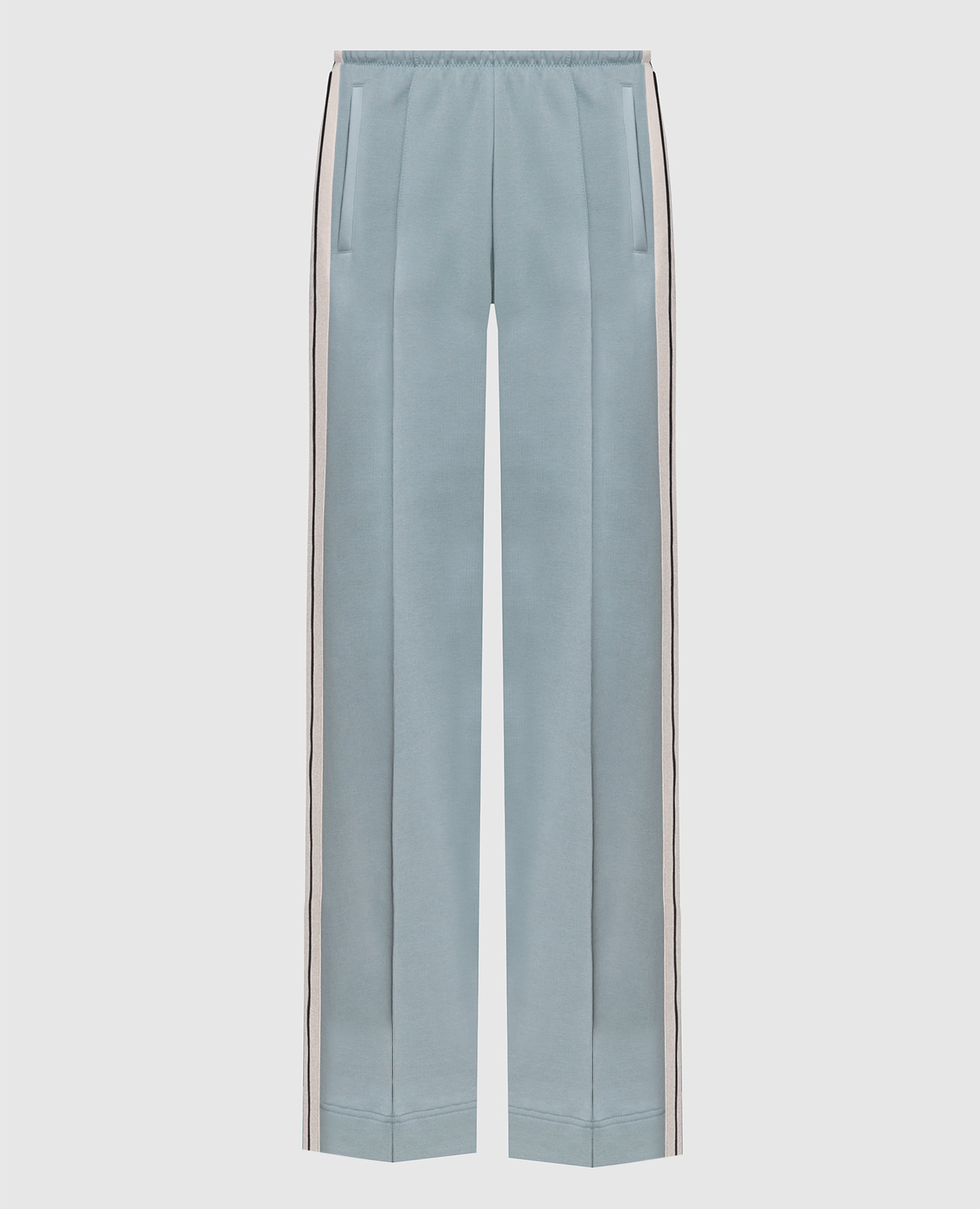 

Голубые брюки с лампасами, Голубой, Спортивные брюки