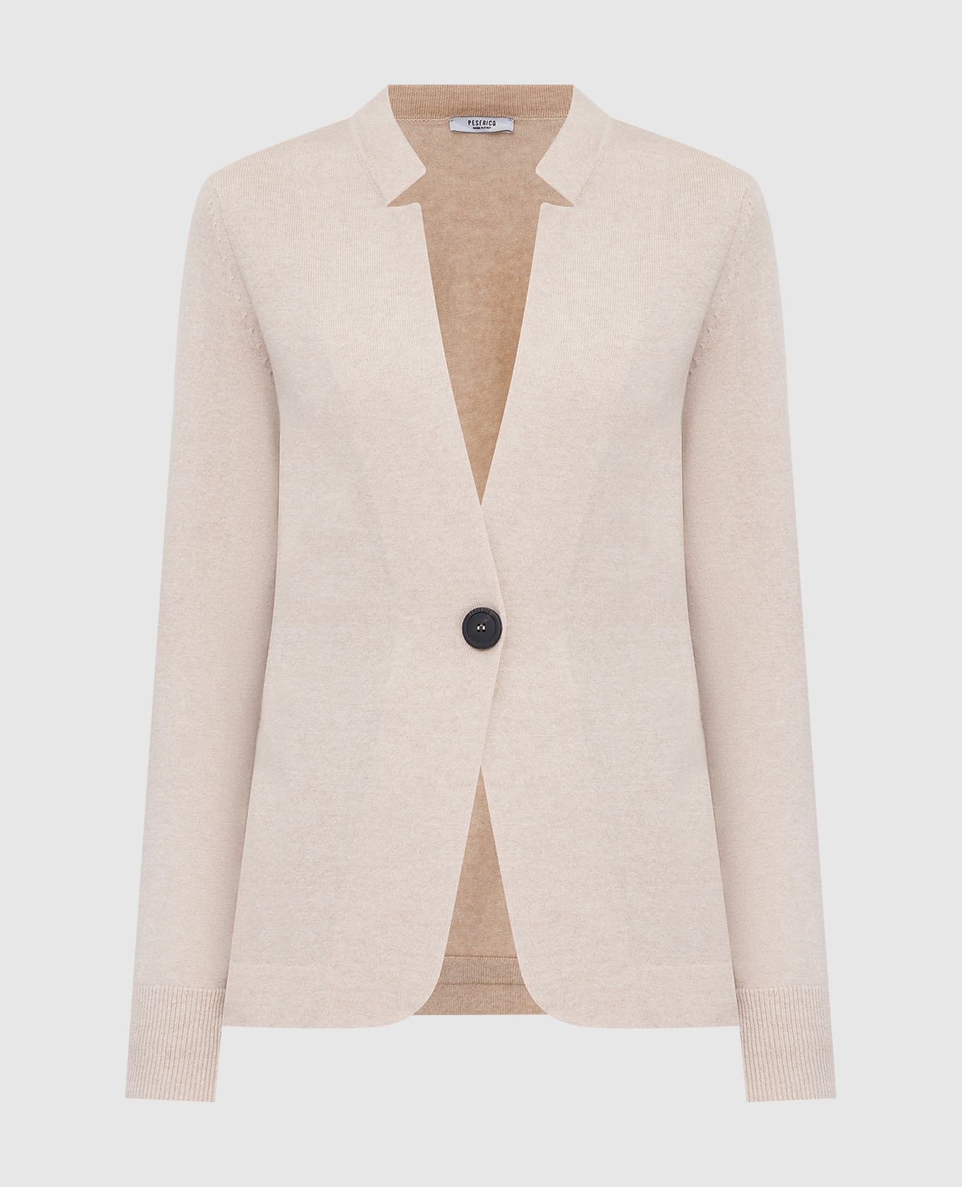 

Светло-бежевый кардиган из шерсти, шелка и кашемира, Кардиганы