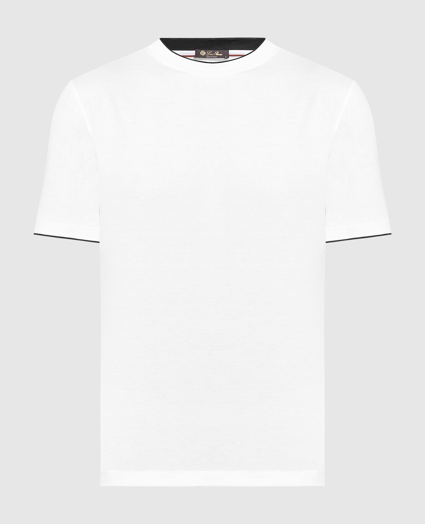 

Белая футболка с принтом логотипа, Белый, Футболки