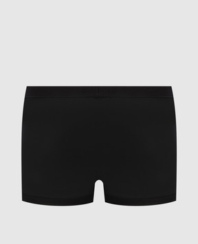 Zimmerli Чорні труси-бріфи Sea Island з логотипом 2861445