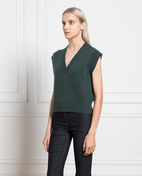 Allude Зелений жилет з кашеміру 23511235
