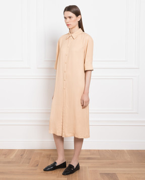 Jil Sander Бежева сукня-сорочка J04DL0001J65004