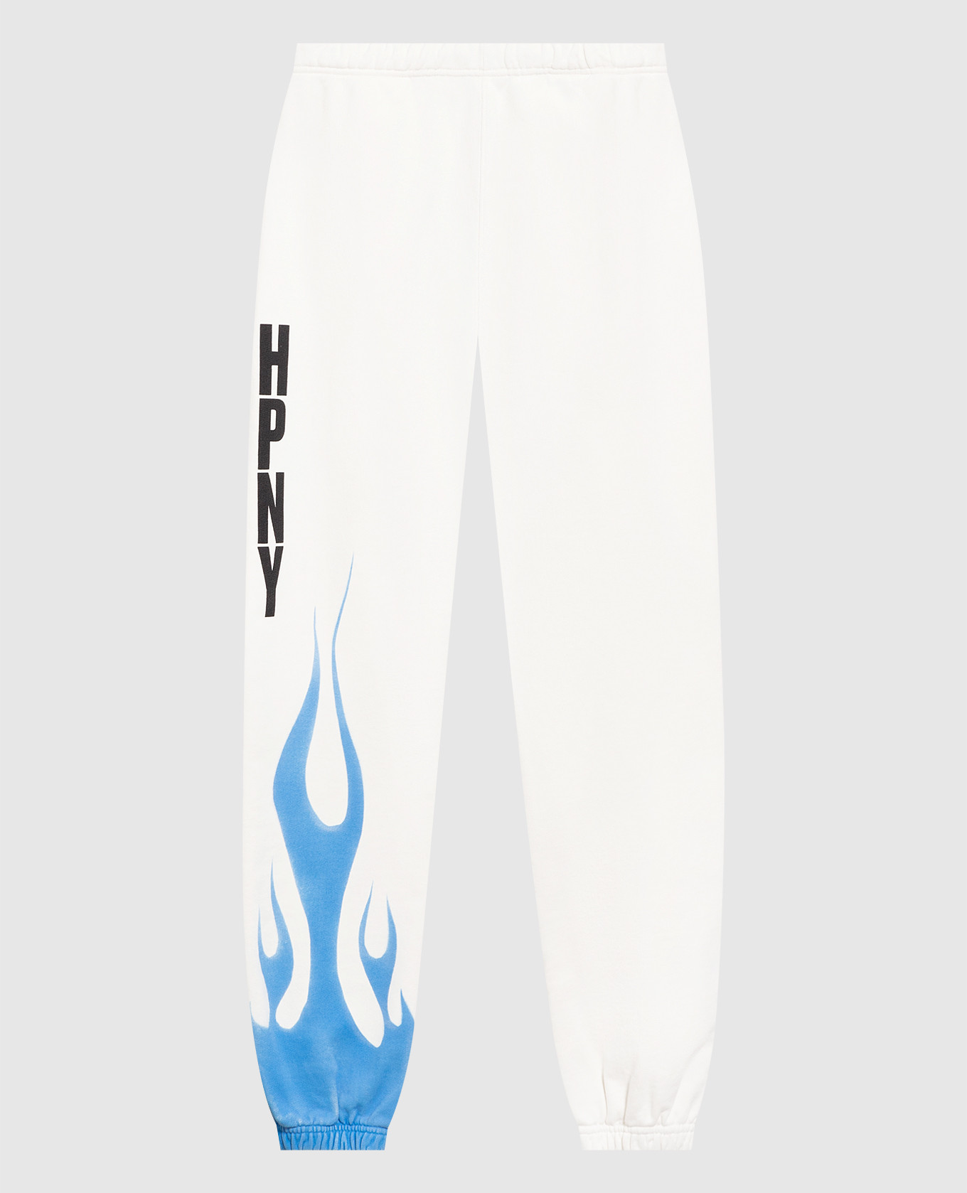 Law Flames logo joggers in white