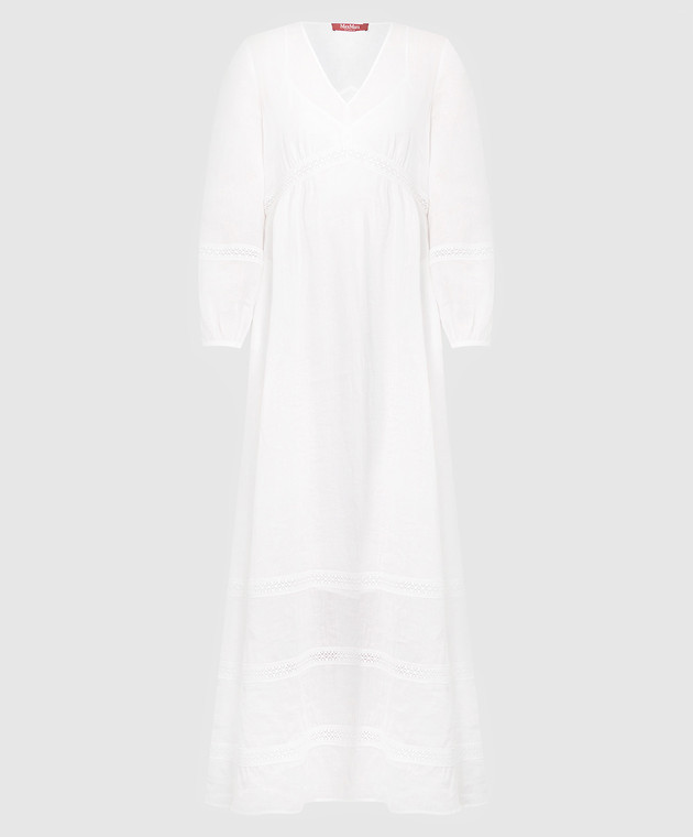Max Mara Біла сукня Nemi з мереживом NEMI