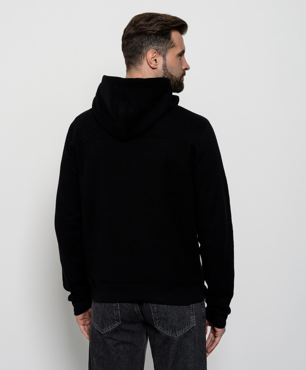 Saint Laurent Черное худи 677263YBVB2 изображение 5