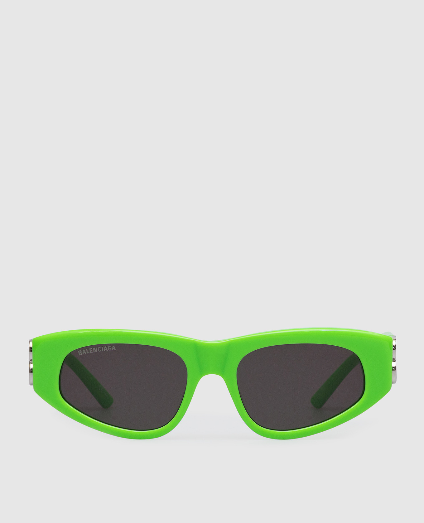 Неоново-зеленые солнцезащитные очки Dynasty с монограммой ВВ