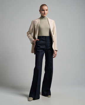 Loro Piana Зелений светр Dolcevita Neo FAM9382