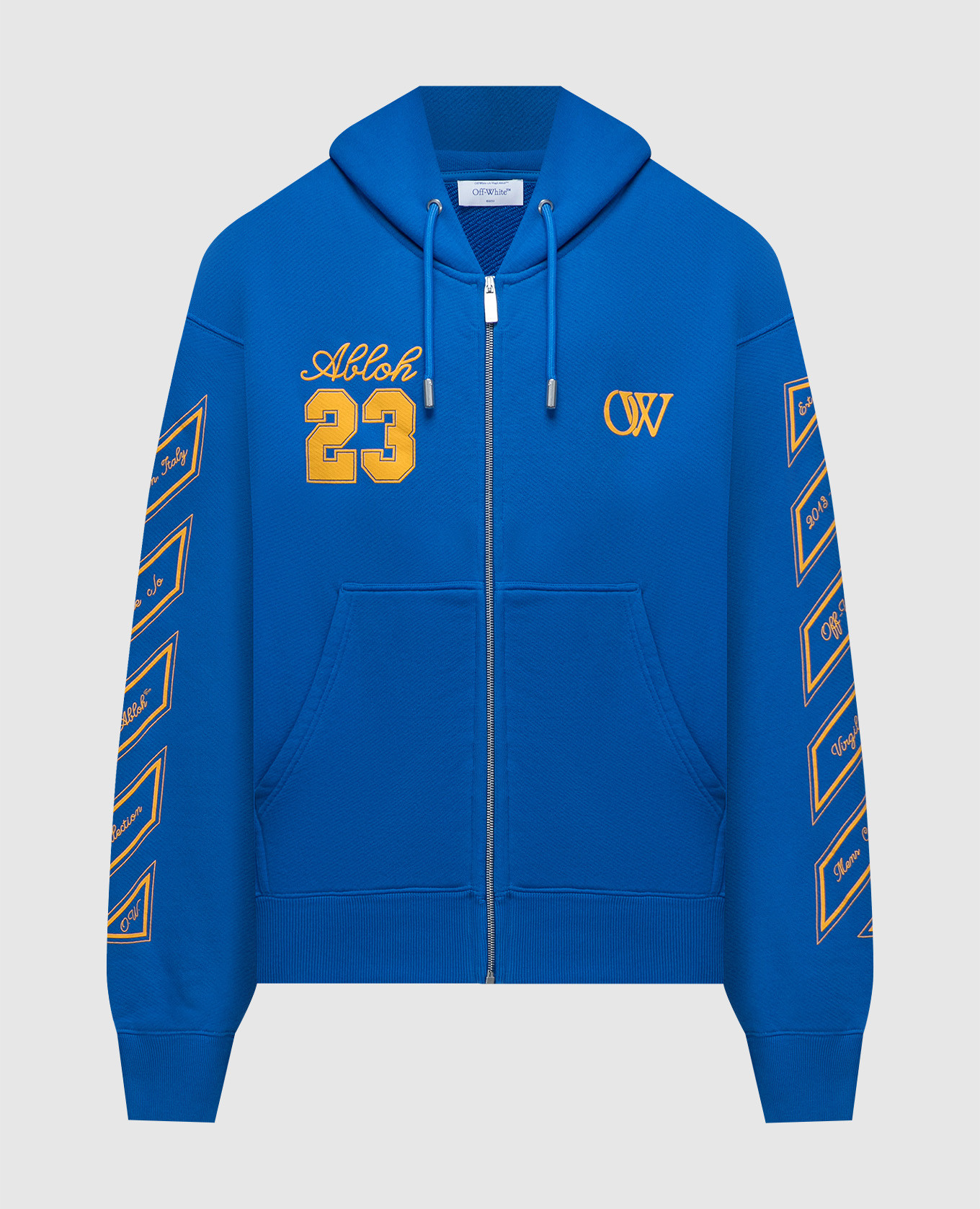 Blue sports jacket with 23 Logo print