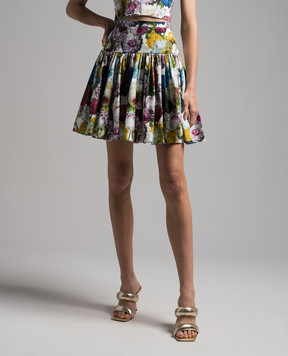 Dolce&Gabbana Спідниця в квітковий принт Nocturnal Flower F4CFATHS5Q2