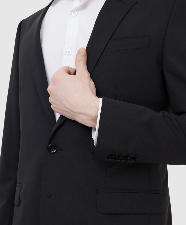 Dolce&Gabbana Чорний костюм із вовни GK0EMTGEO66 зображення 5