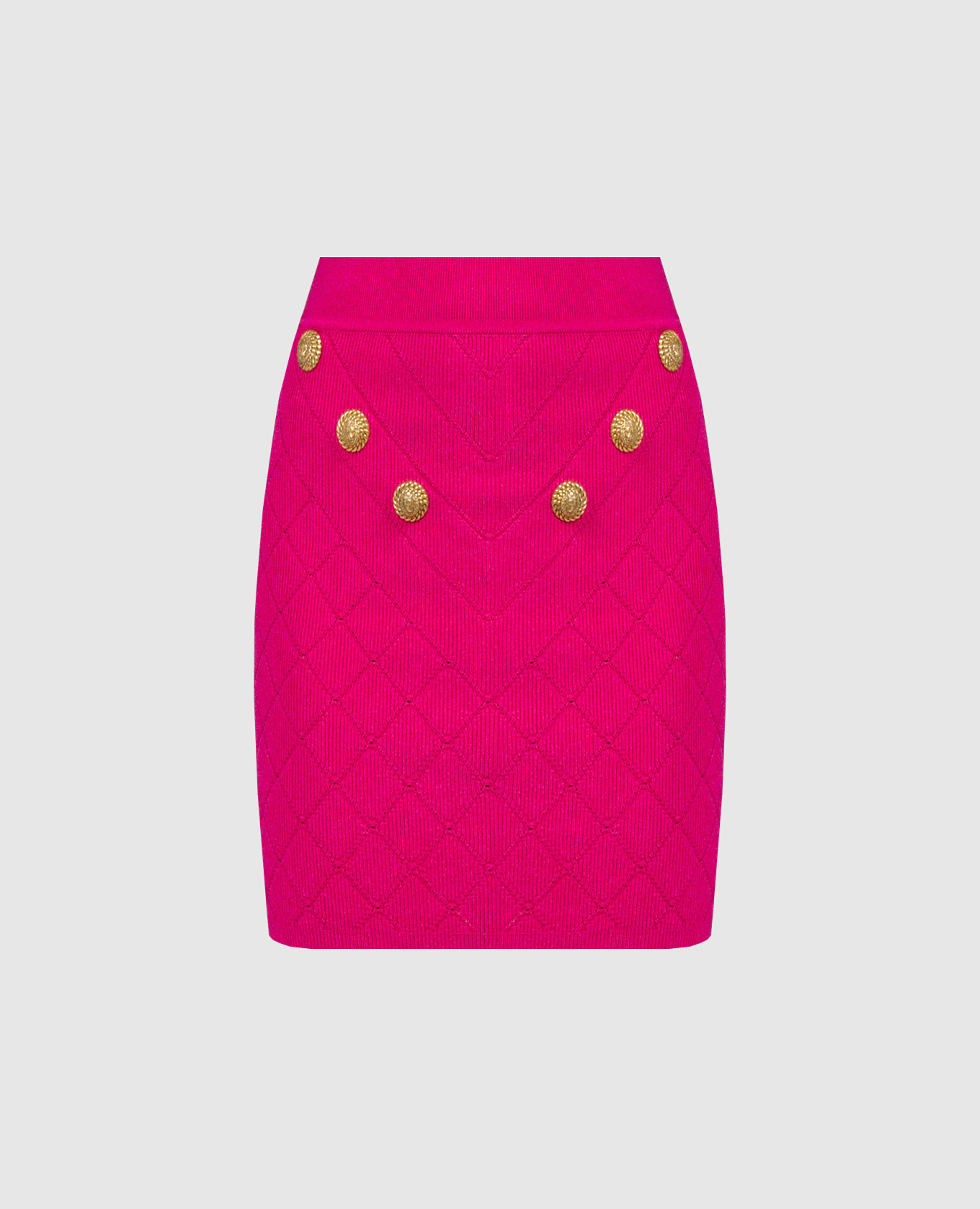 Pink mini skirt