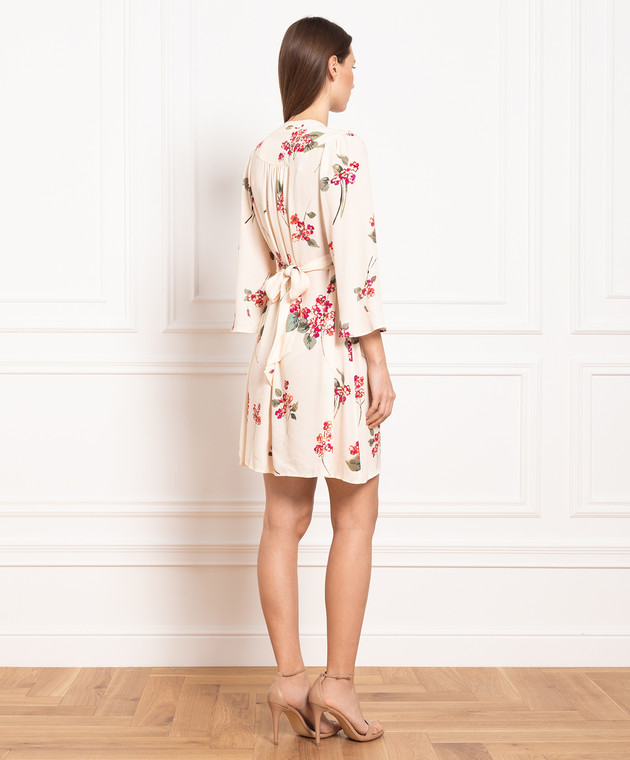 Twinset Beige dress with floral print 231TP2702 изображение 4