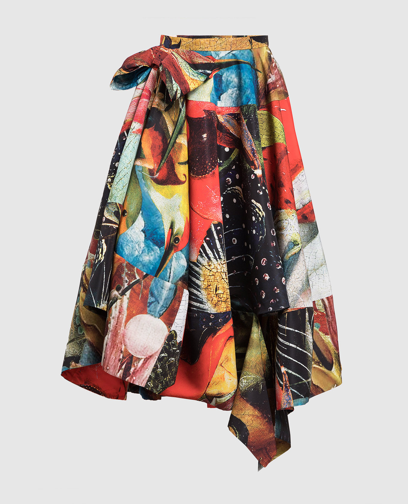 Асимметричная юбка Hieronymus Bosch с драпировкой