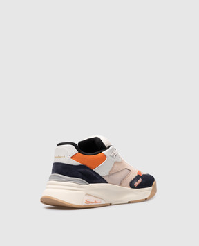 Santoni Комбинированные кроссовки HY-RUN MBHR21918PMIHNNR