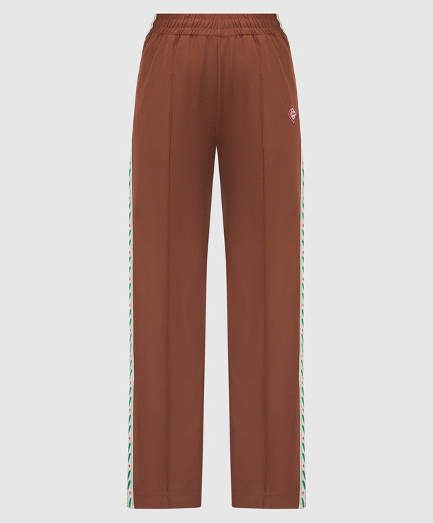 Casablanca Laurel sweatpants in brown WF23JTR13701
