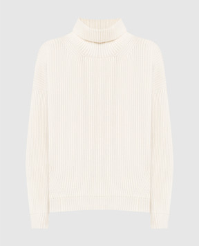 Peserico Білий светр з люрексом S99059F0709095