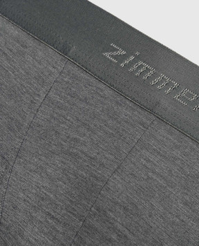 Zimmerli Сірі труси-боксери Pureness з логотипом 7001343