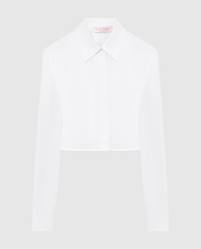 Valentino Белая укороченная блуза 4B3AB5635DN