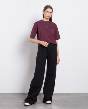 Off-White Черные спортивные штаны OWCH020F23JER001