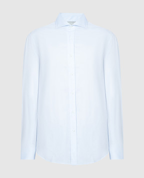 Brunello Cucinelli Голубая классическая рубашка M0UC40028