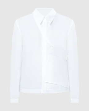Maison Margiela MM6 Белая рубашка со съемной сумкой SH0DT0002S47294