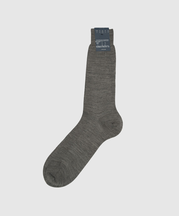 Bresciani Gray socks MC001UN0006XX image 2