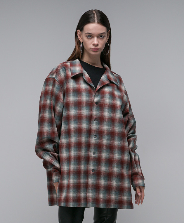 Maison Margiela Рубашка Pendleton в клетку S67DT0010S78038 изображение 3