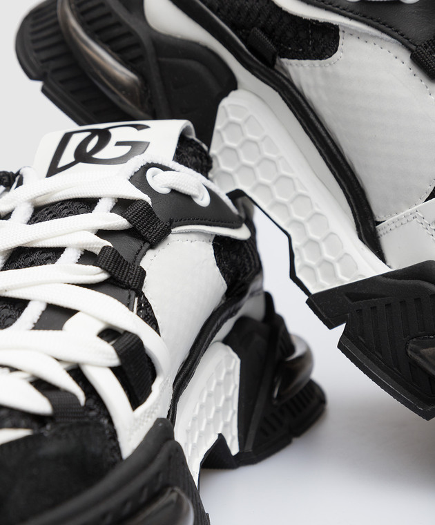 Dolce&Gabbana - Черные комбинированные кроссовки Airmaster CK2071AC340 ...