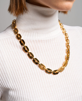 Jil Sander Золотистые бусы-цепь J11UU0045P4877