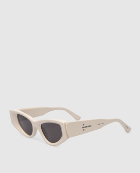 Balenciaga Бежевые очки ODEON CAT 703433T0001BB0243S