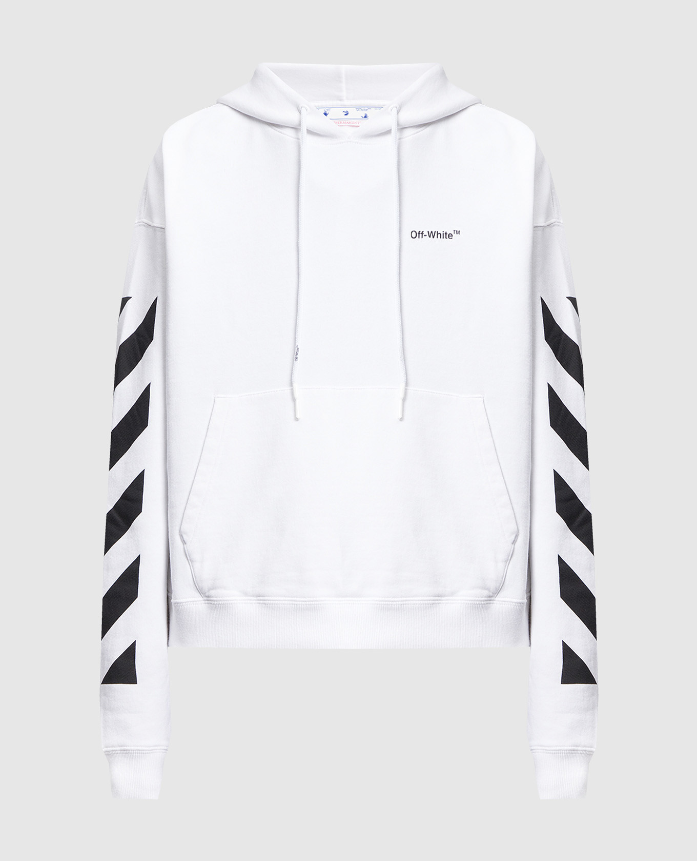 OFF-WHITE: cotton sweatshirt - Black  Off-White sweatshirt  OMBB037C99FLE001 online at