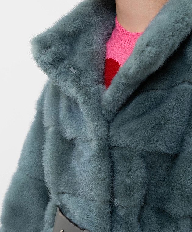 Florence Mode шуба из норки 18N104st изображение 5
