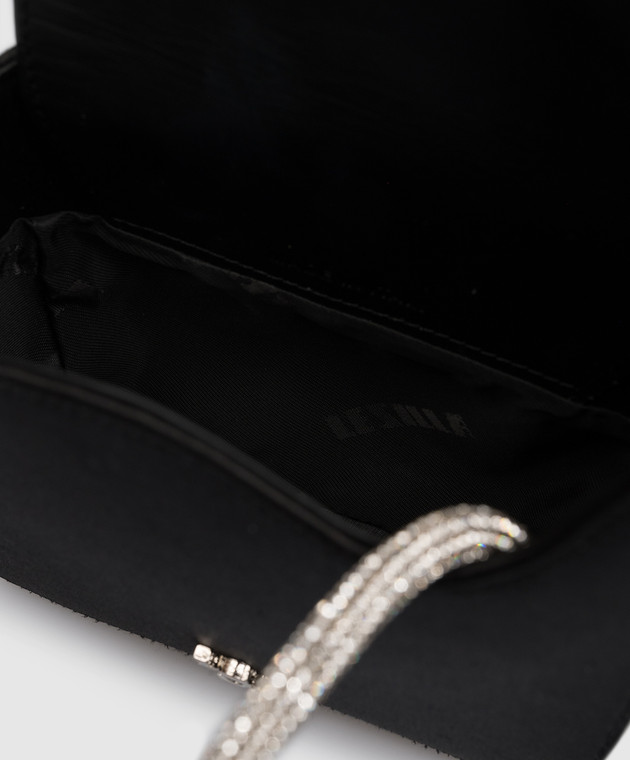 Le Silla Black mini Ivy bag with appliqué 9935ZBAGXXXXSAT image 4