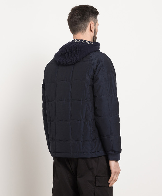Stone Island - Синяя куртка с логотипом 771543433 купить в Symbol