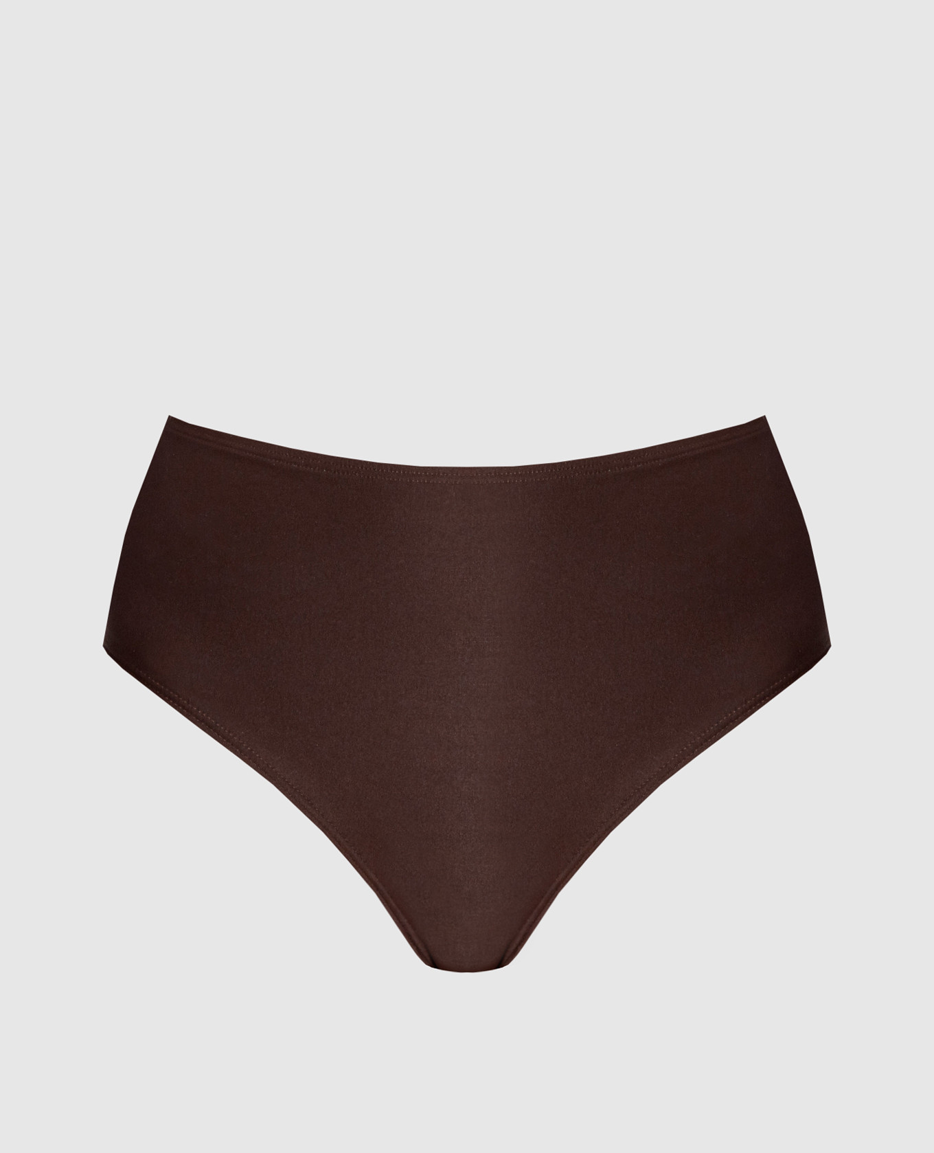 Brown panties from a swimsuit