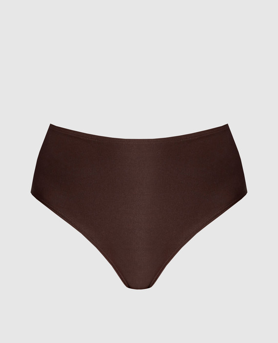 Brown panties from a swimsuit