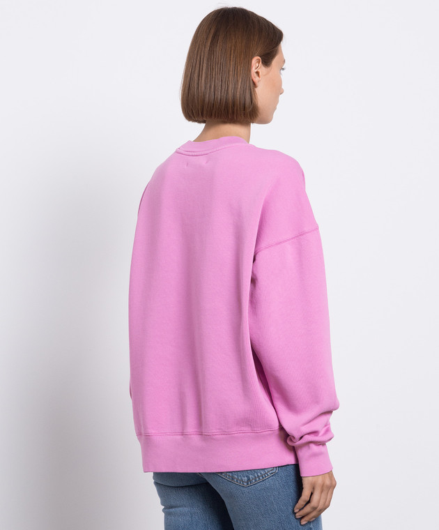 AUTRY Розовый свитшот с логотипом A23ISWBW416U изображение 4
