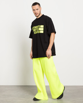 Vetements Жовті штани з логотипом ME63PA100Y