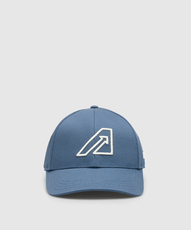 AUTRY Blue cap with logo A23IACIU470Y