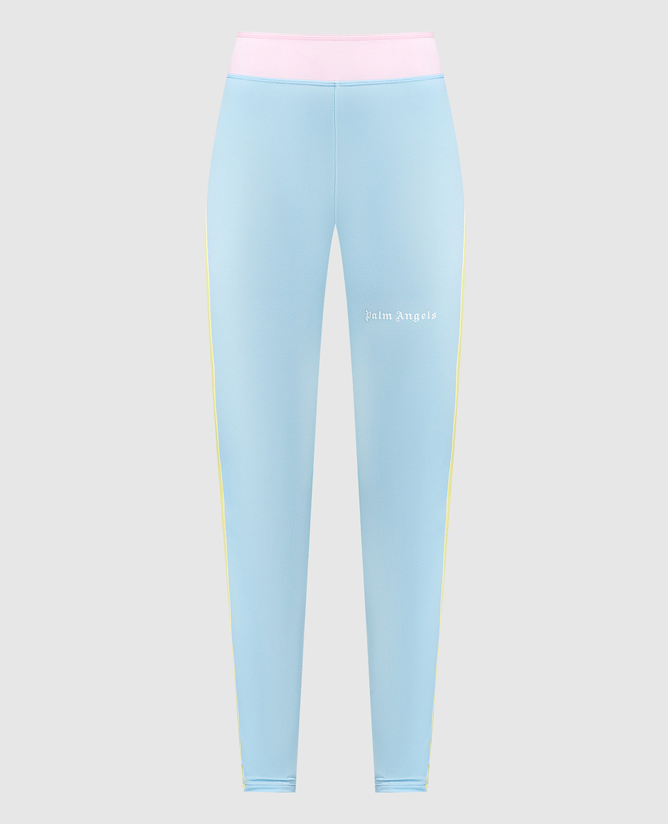 Palm Angels - Blue Miami logo leggings PWVG020S23FAB003 - buy with European  delivery at Symbol