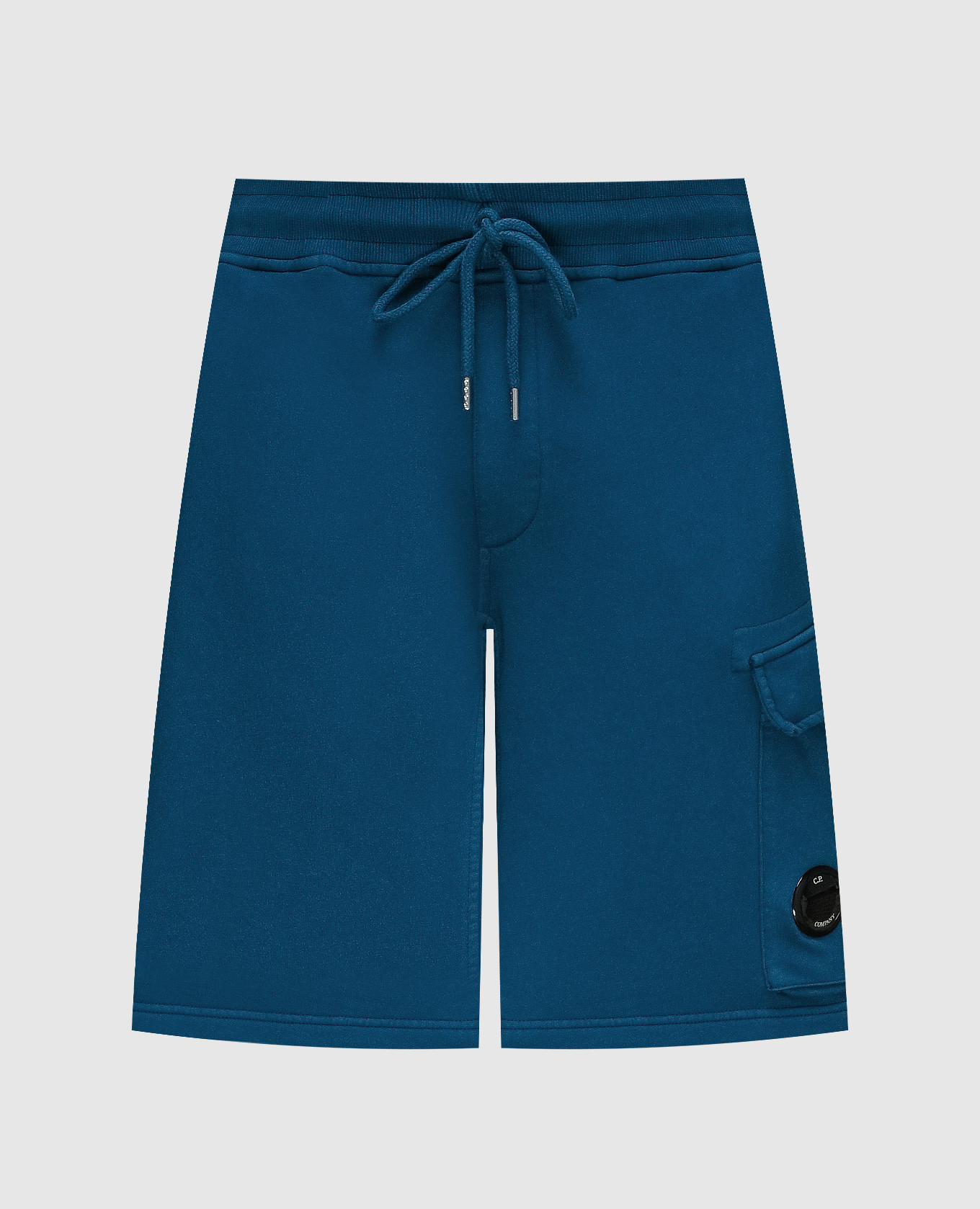 Blue logo cargo shorts